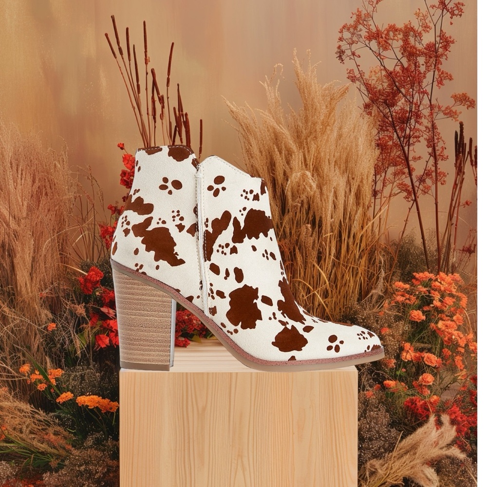 Maurice’s SuperCush Ideal Heel Dahlia Ankle Boot - Cognac